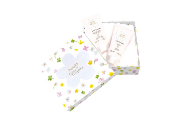 Un duo Fleurs gel douche et lait corps 30ml offert d&egrave;s 65&euro; d&rsquo;achat dans la marque Lolita Lempicka du 6 au 19 juillet 2026