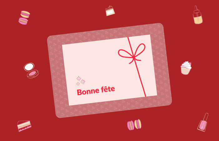 Beauty Success carte cadeau Bonne f&ecirc;te