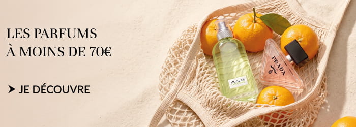 Les parfums &agrave; moins de 70&euro;