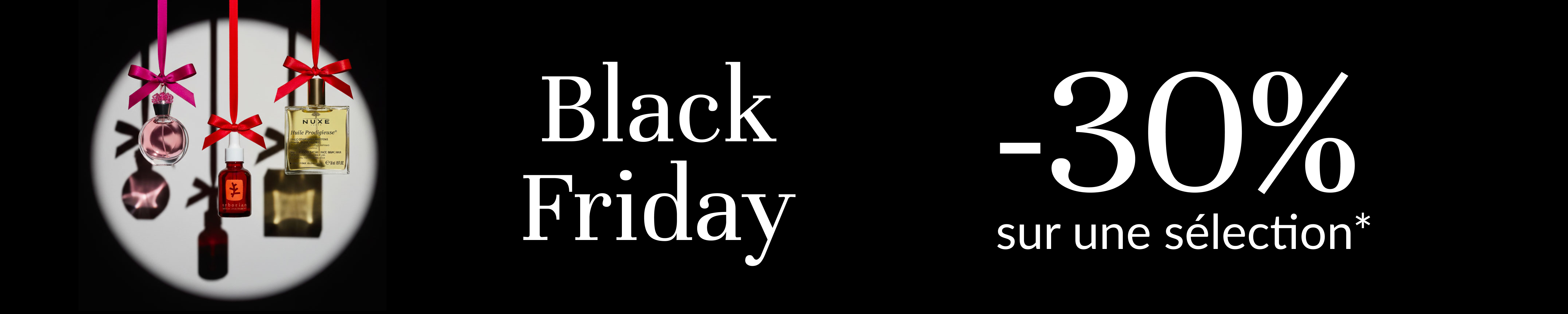 Black Friday -30% sur une sélection