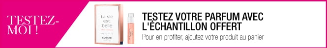 Testez votre parfum avec l'échantillon offert