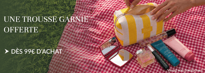 Une trousse garnie offerte