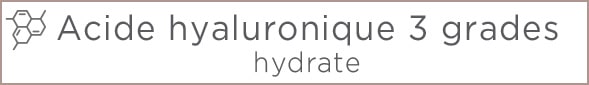 Acide hyaluronique 3 grades