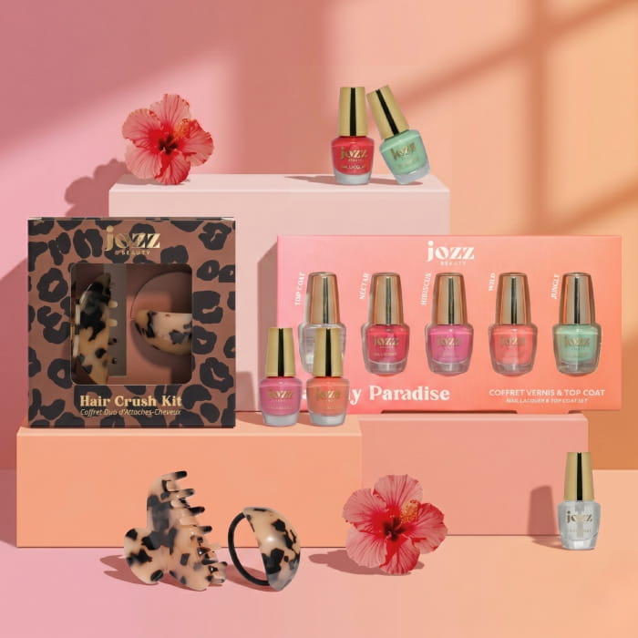 Jozz Earthly Paradise vernis et cheveux