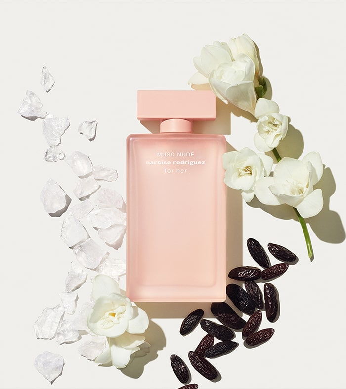 un parfum floral musqué