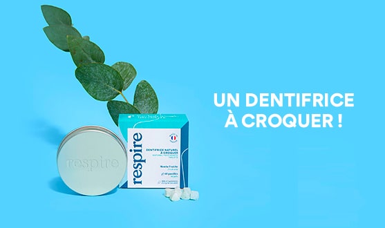 Dentifrice solide Respire