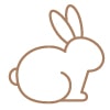 Pictogramme Lapin