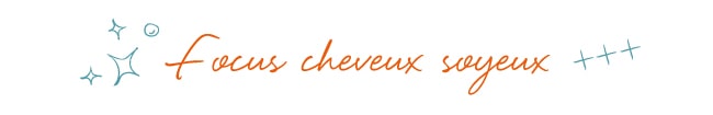 focus cheveux soyeux