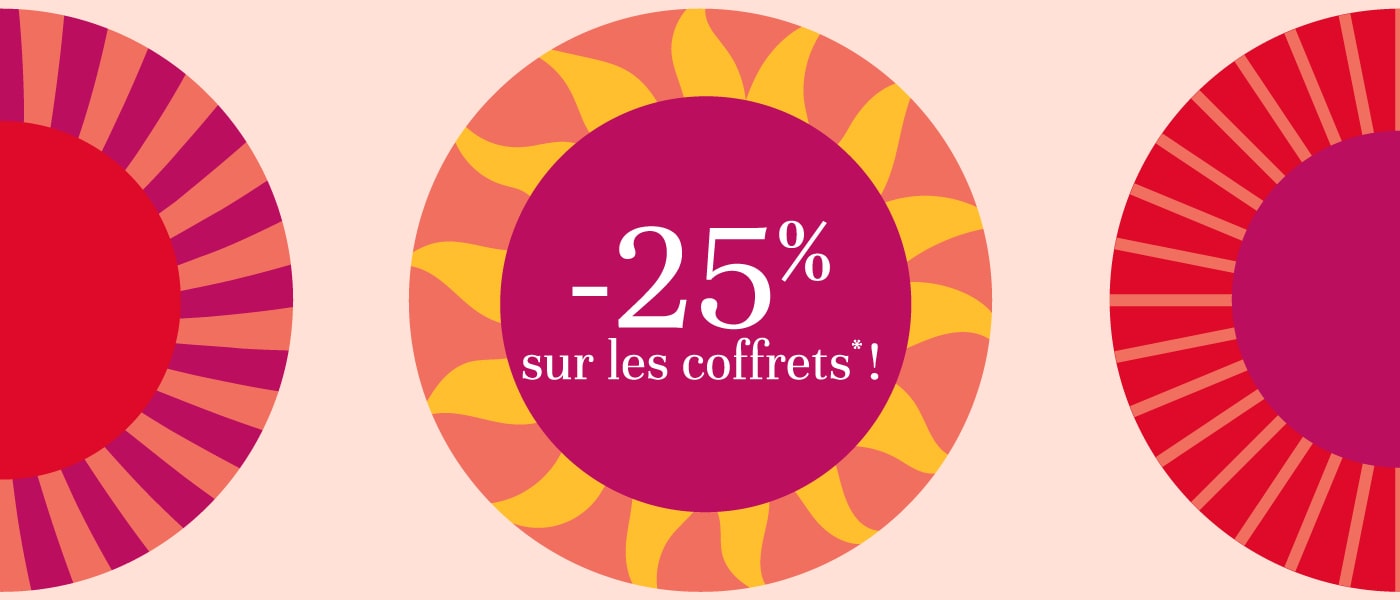 -25% sur les coffrets