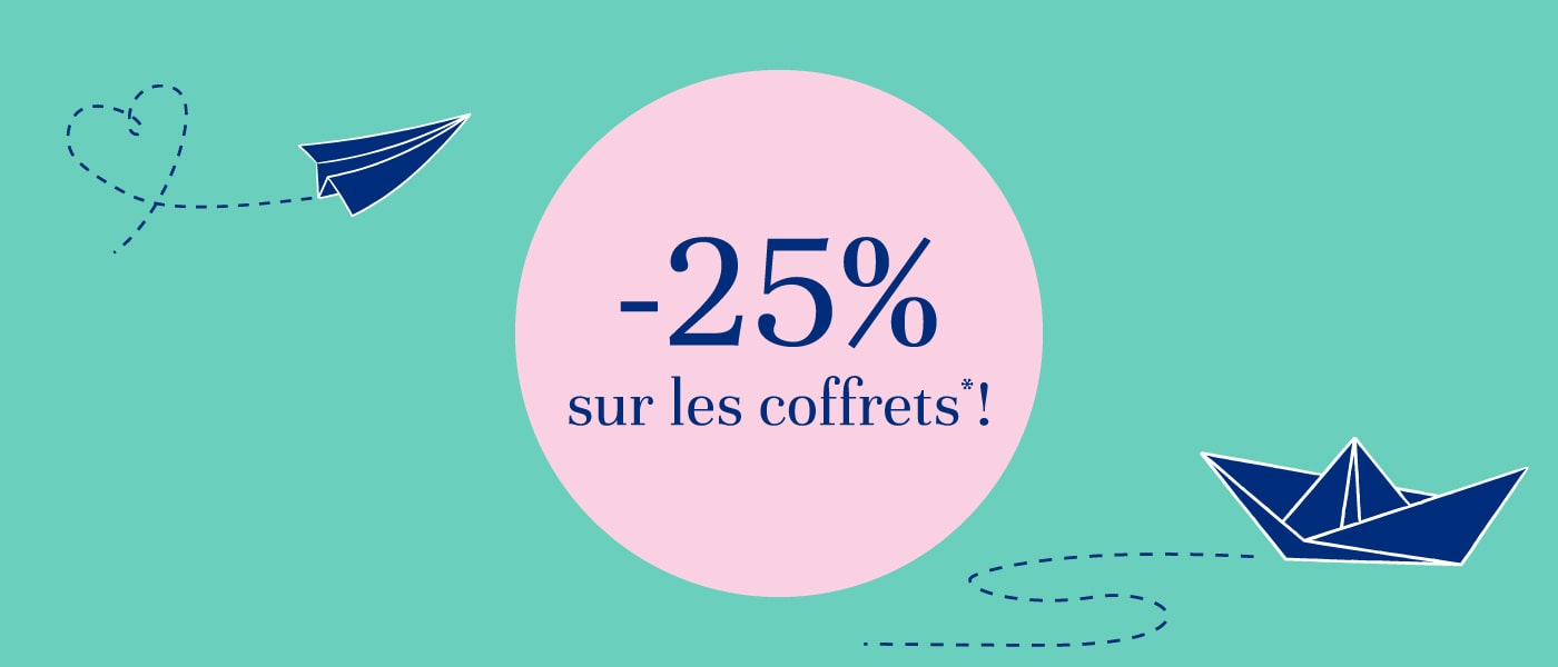 -25% sur les coffrets