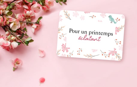 Carte cadeau soin