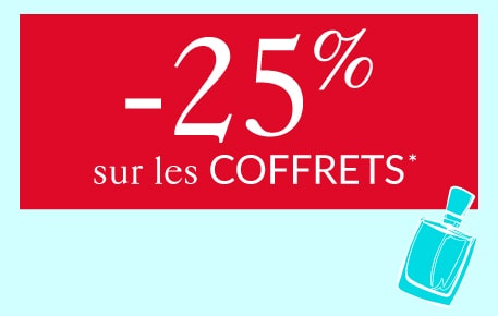 -25% sur les coffrets