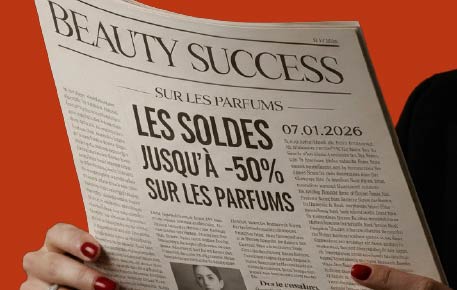 jusqu'à -50% sur les parfums