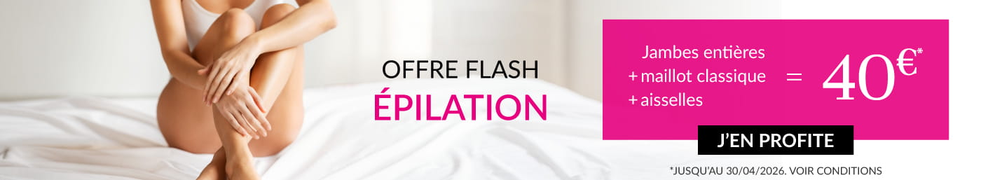 Offre flash épilation