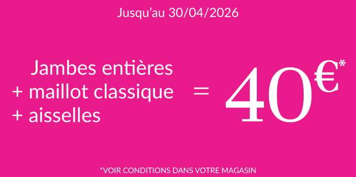 Offre flash épilation