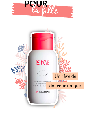 soin my clarins eau lactée micellaire demaquillante - Clarins