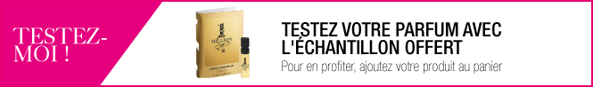 Testez votre parfum avec l'échantillon offert