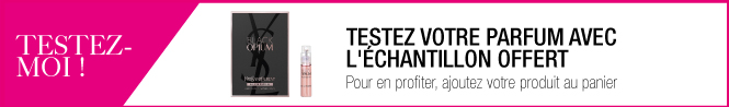 Testez votre parfum avec l'échantillon offert gratuitement