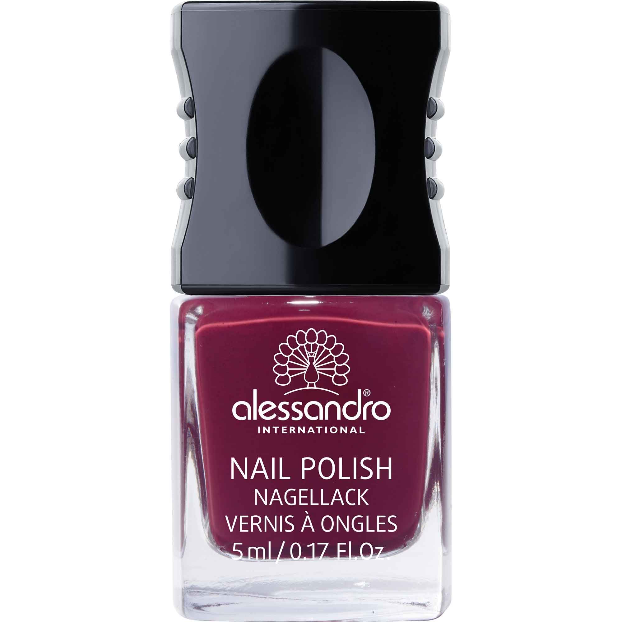 Alessandro Mini-Vernis à Ongles 56 couleurs 54 Midnight Red
