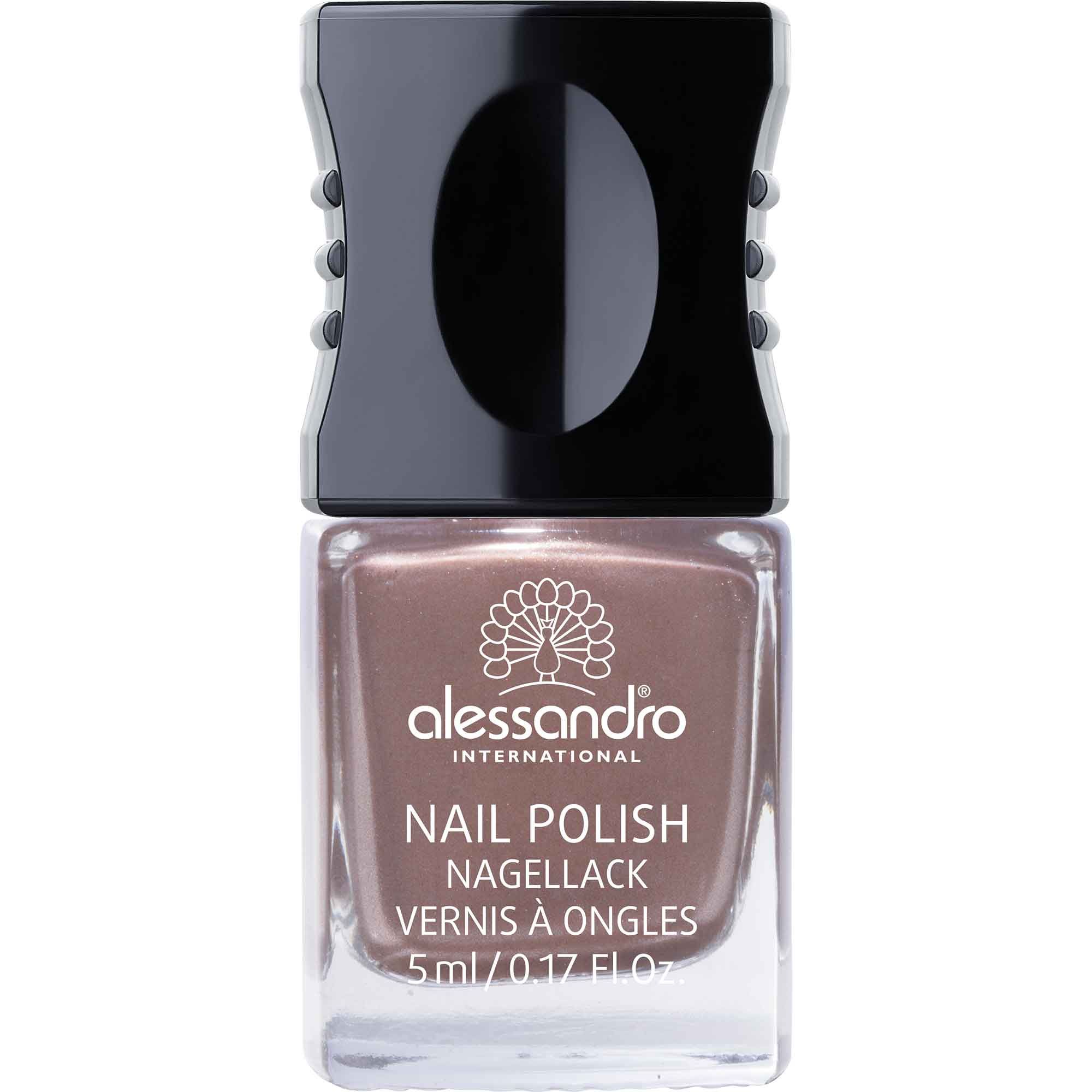Alessandro Mini-Vernis à Ongles 56 couleurs 71 Brown Metallic