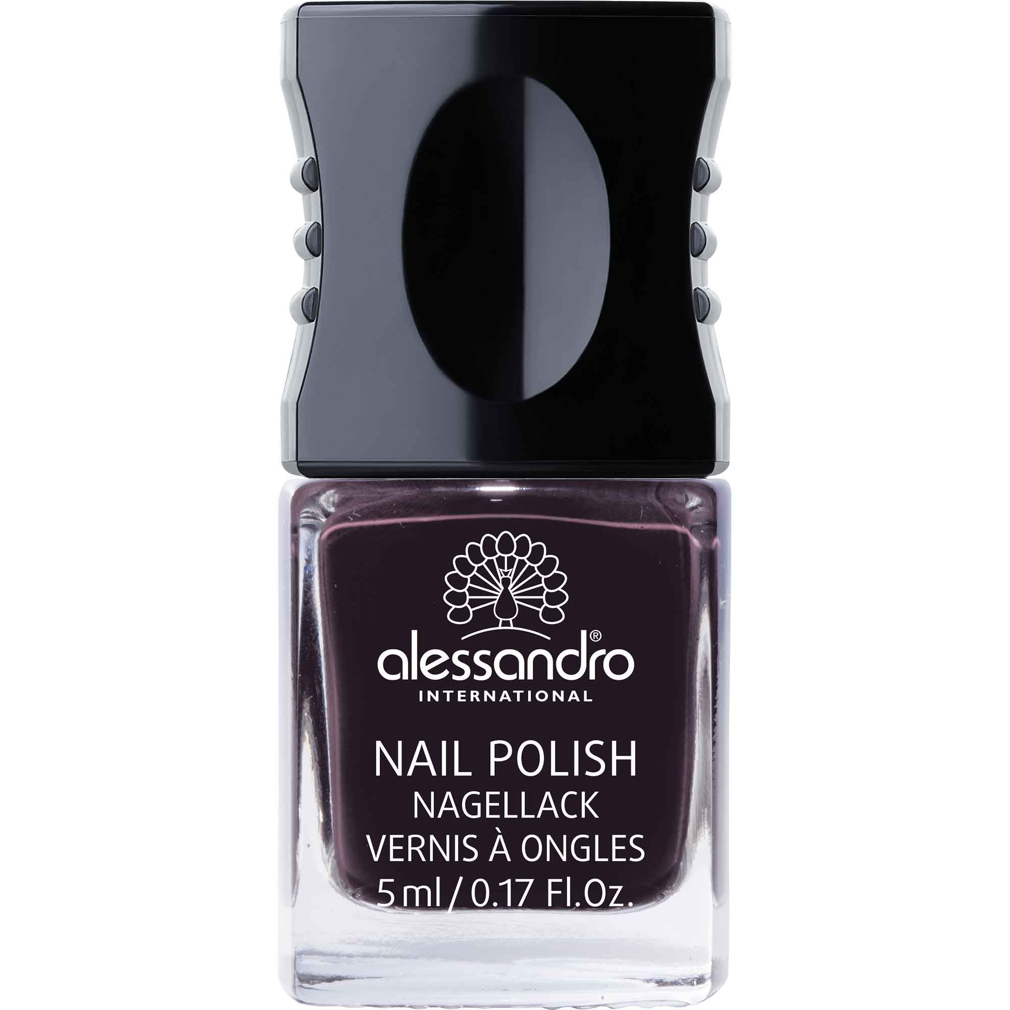 Alessandro Mini-Vernis à Ongles 56 couleurs 83 Black Cherry