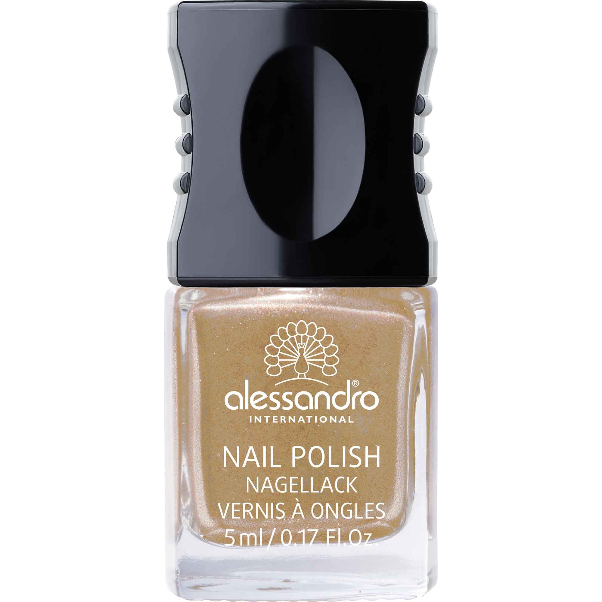 Alessandro Mini-Vernis à Ongles 56 couleurs 99 Golden Rain