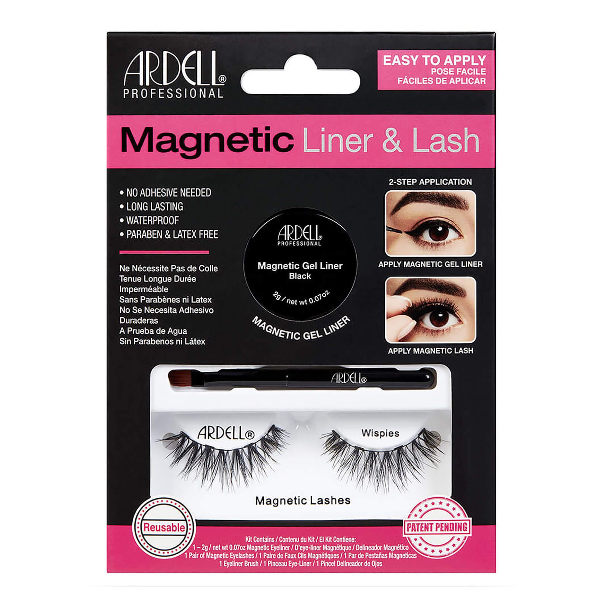 Ardell - Faux Cils Magnétiques Avec Gel Liner Wispies