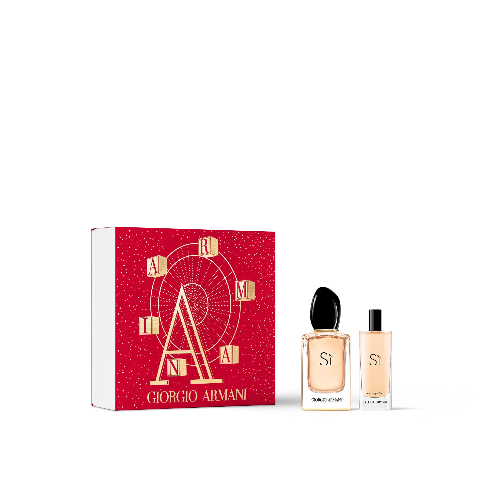 Giorgio Armani Coffret Sì Eau de Parfum 50ml&15ml Eau de parfum 50ml + Format voyage 15ml