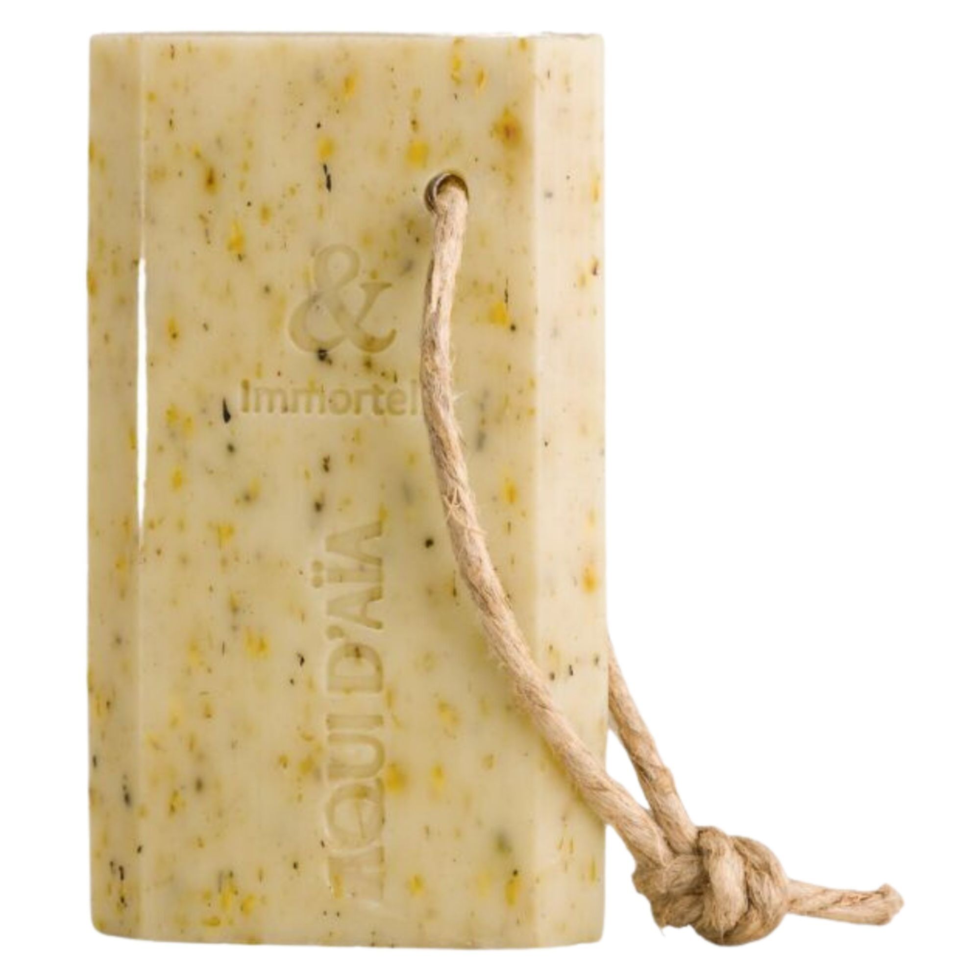 Aqui D'aia - Tranches Sur Corde Savon Solide Exfoliant Immortelle 100g
