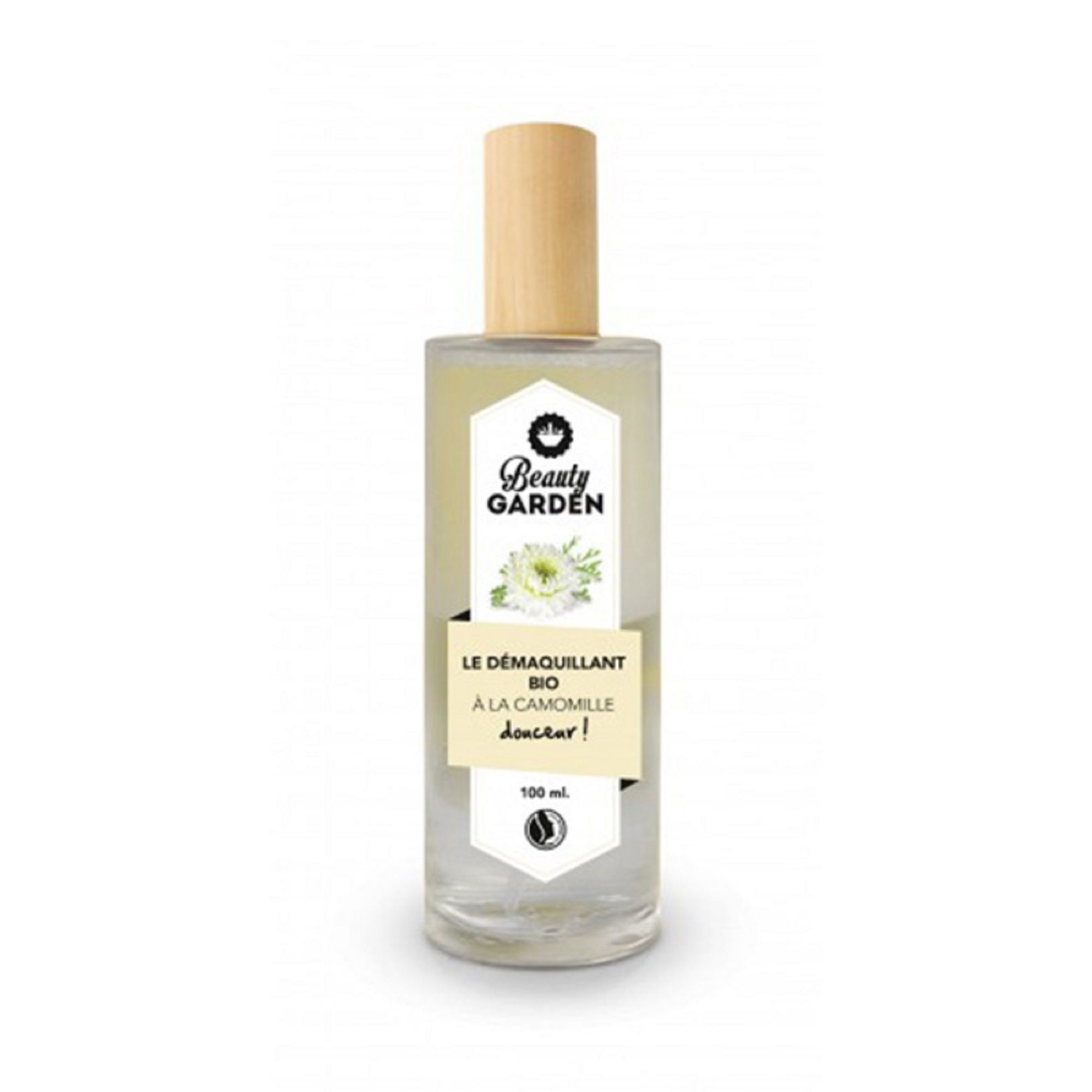 BEAUTY GARDEN  D&eacute;maquillant bio camomille Douceur Flacon 100ml