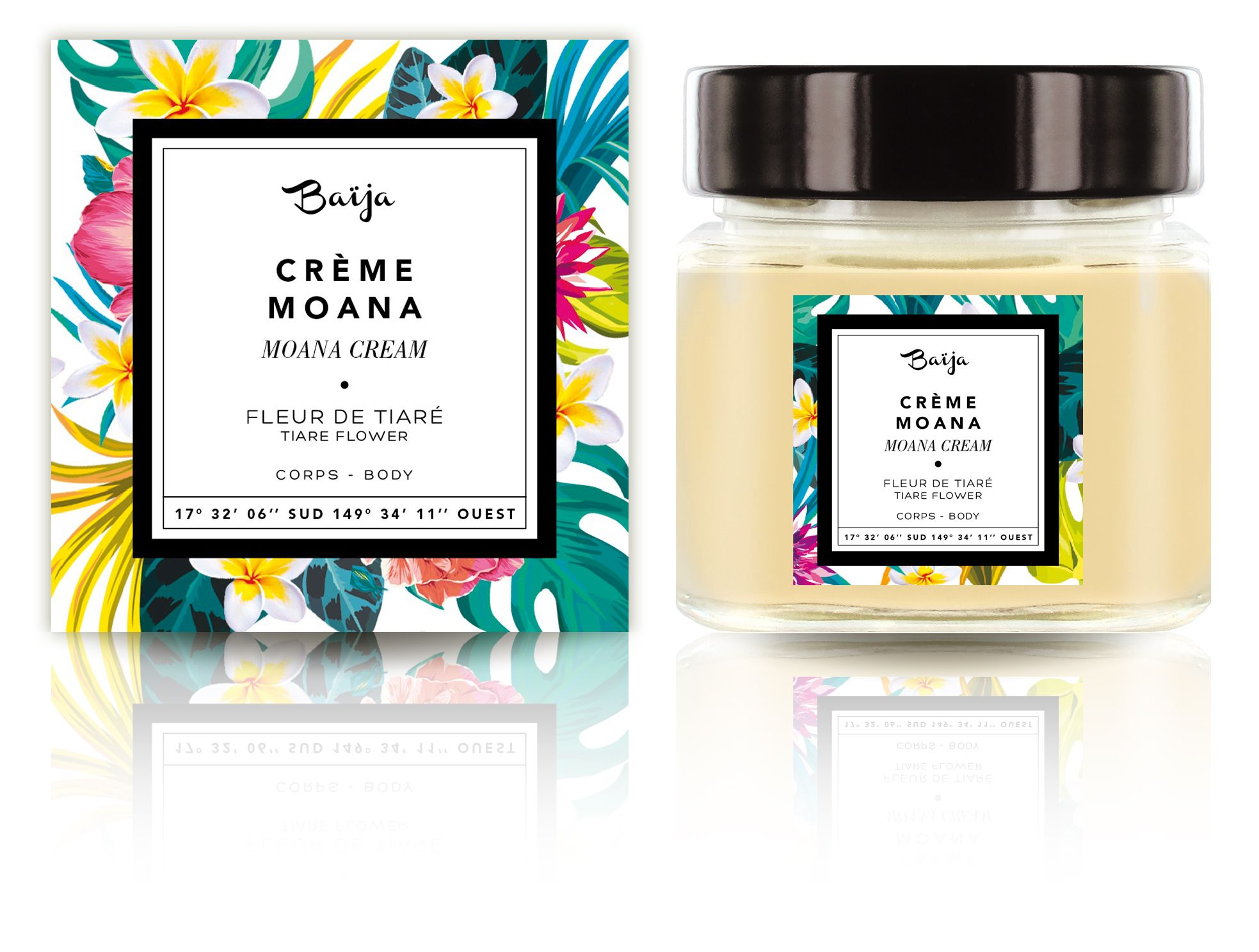 BAIJA Moana - Fleur de Tiaré Crème Corps Pot 212ml