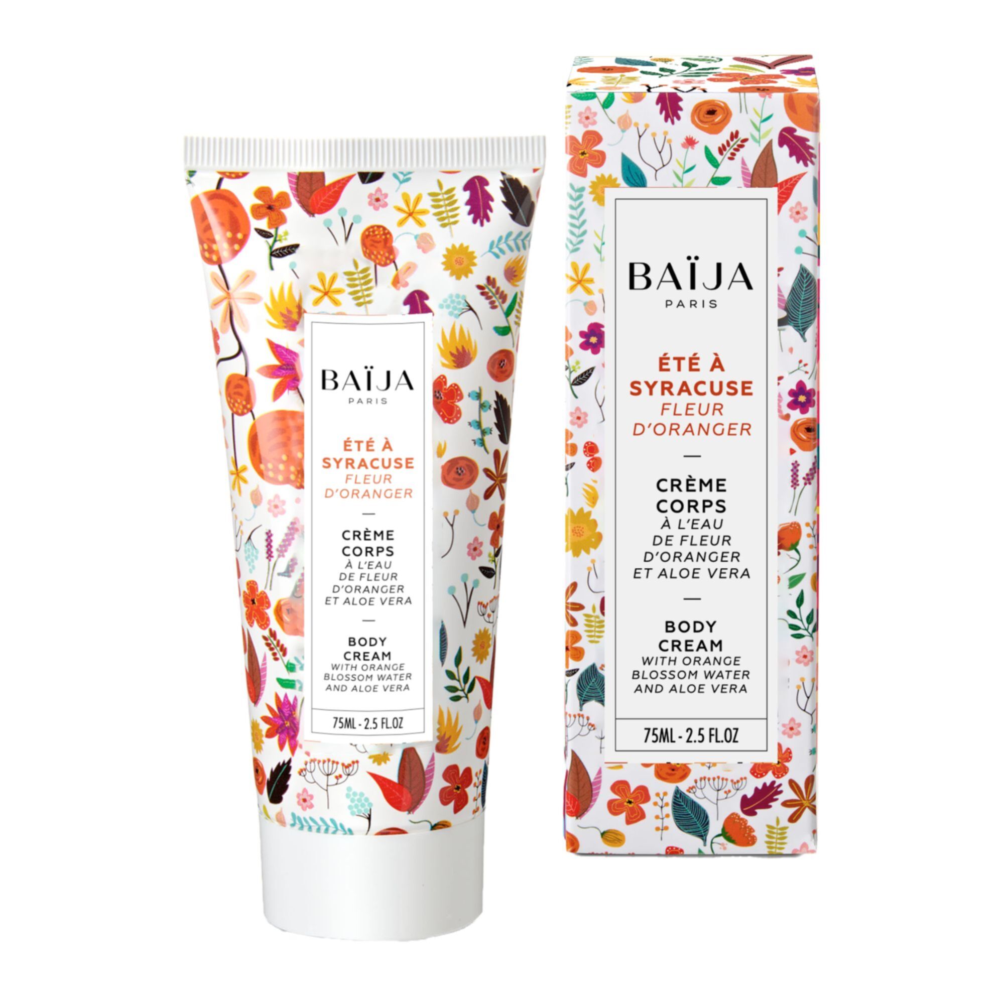 Baïja - Eté À Syracuse - Fleur D'oranger Crème Corps Tube 75ml