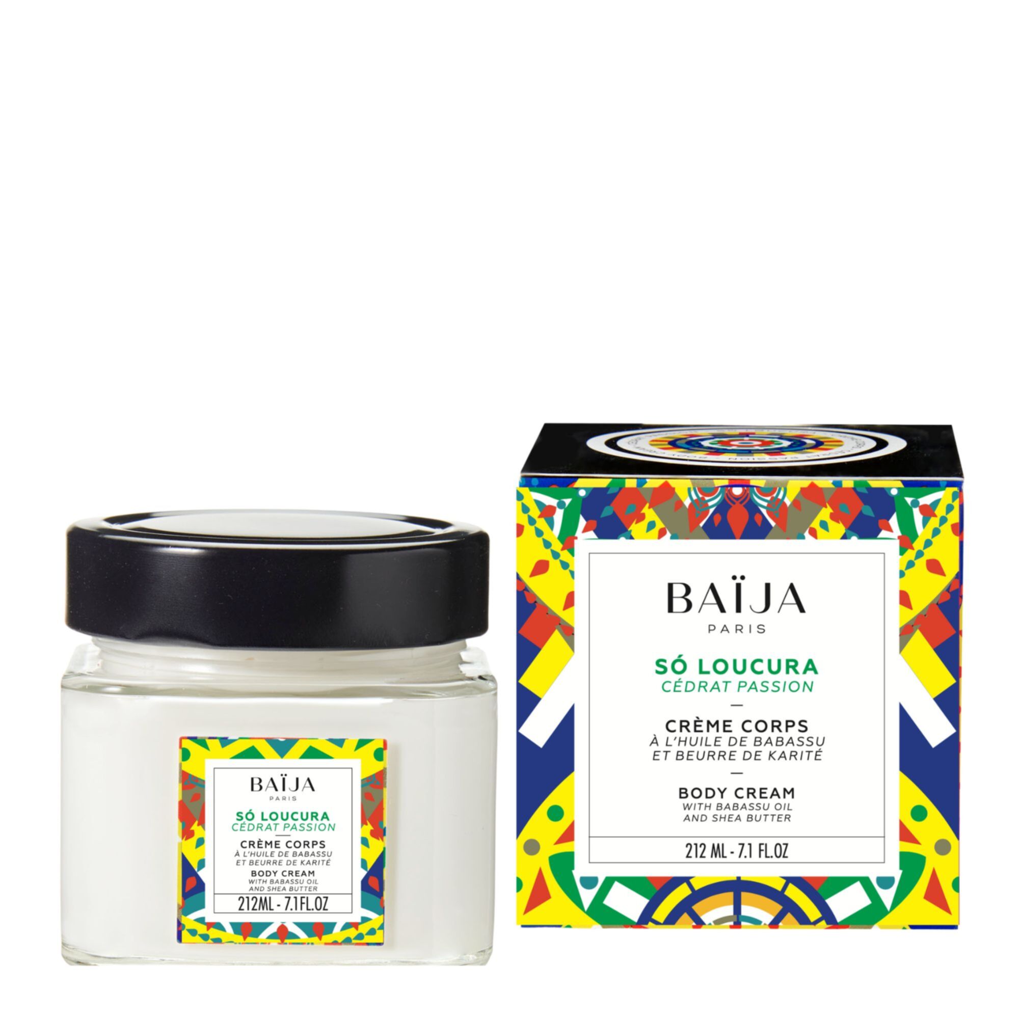 Baïja - So Loucura - Cédrat Passion Crème Corps Pot 212ml