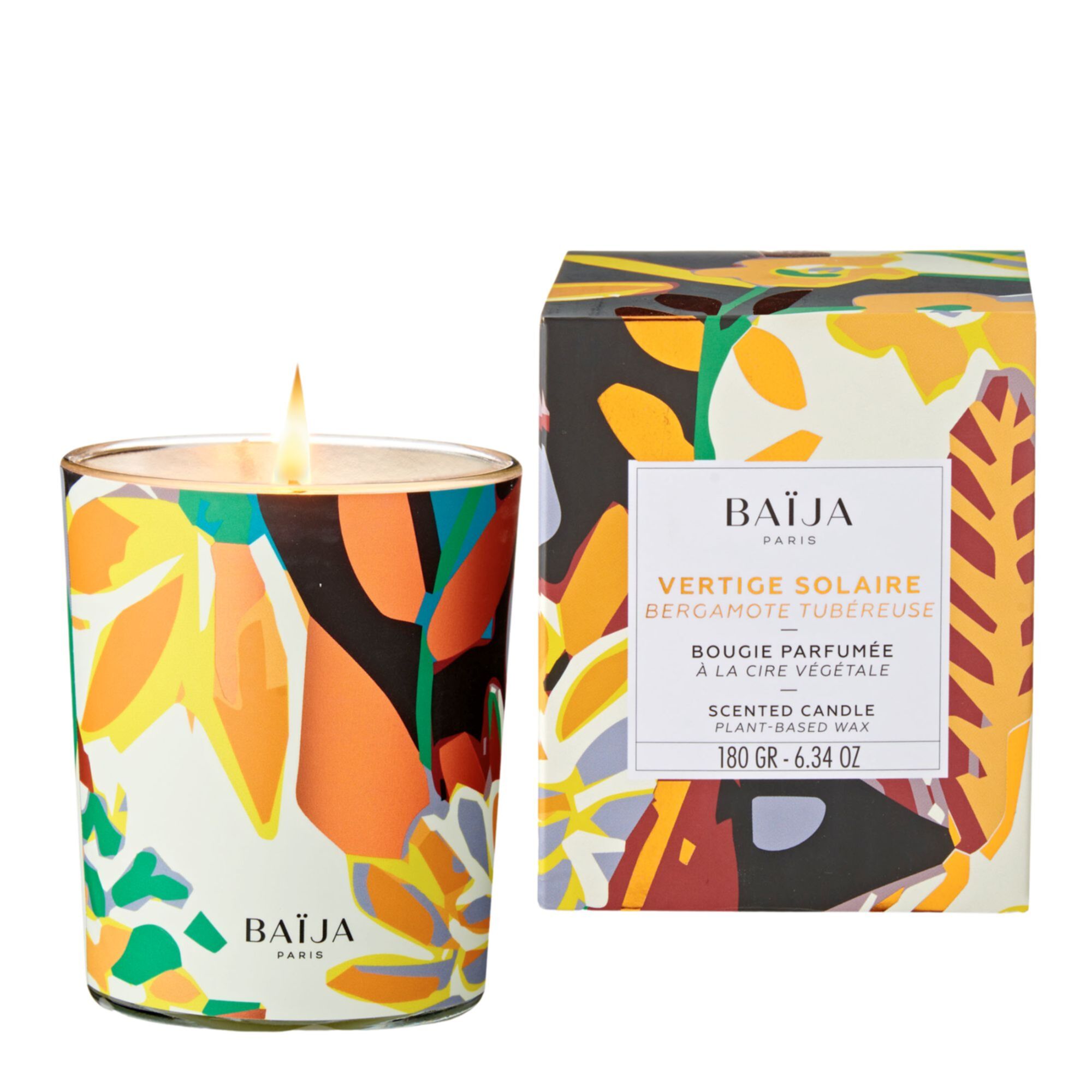 Baïja - Vertige Solaire - Bergamote Tubéreuse Bougie Pot 180g