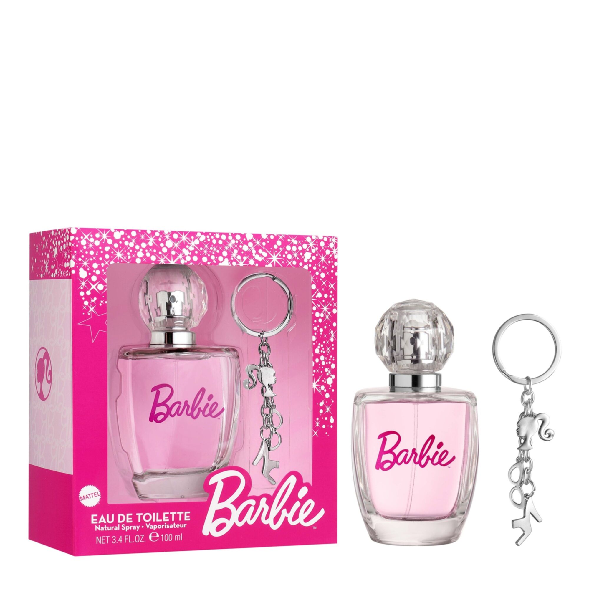 Barbie Coffret Barbie Eau De Toilette 100ml & Porte clé