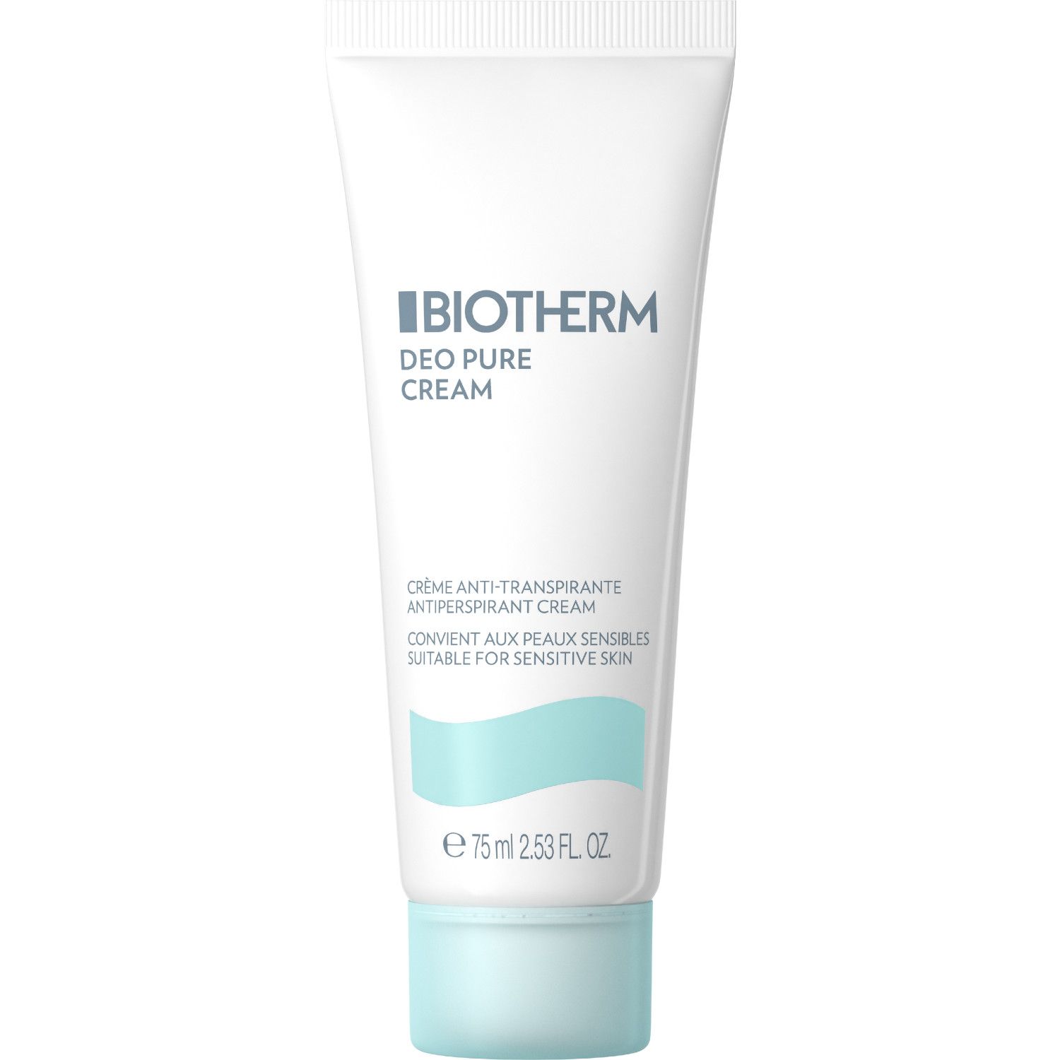 BIOTHERM Déodorant anti-transpirant Déo Pure Crème 75ml Déodorant crème 24h Tube 75 ml