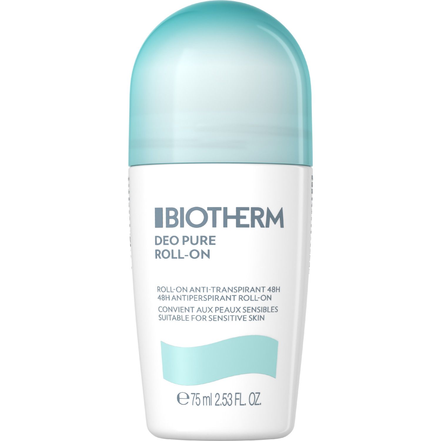 Biotherm - Déodorant Roll-on Deo Pure 75ml Déodorant Roll-on 48h Roll-on 75 Ml