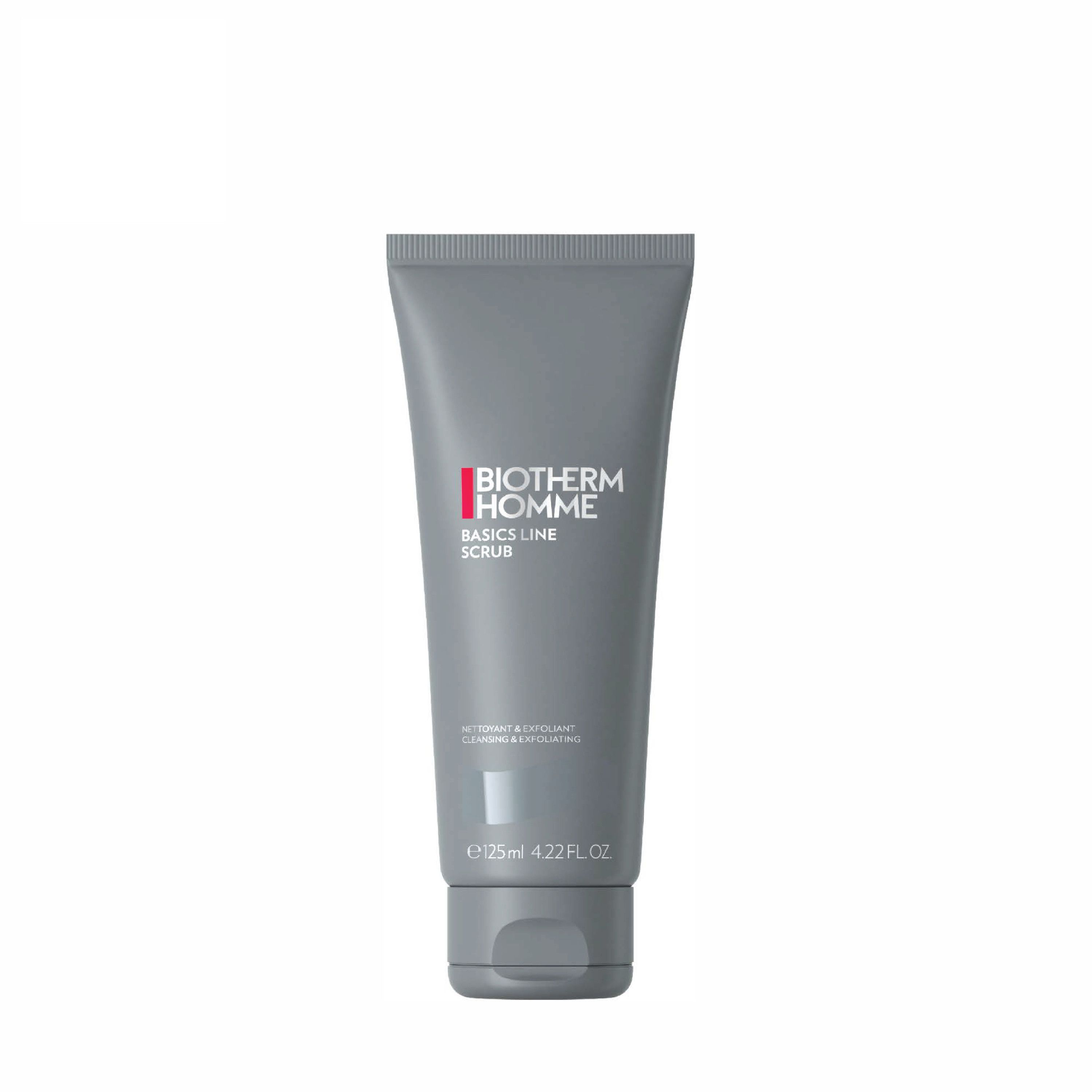 BIOTHERM Homme Basic Gel exfoliant visage 125ML Gel exfoliant visage pour homme Tube 125 MLT
