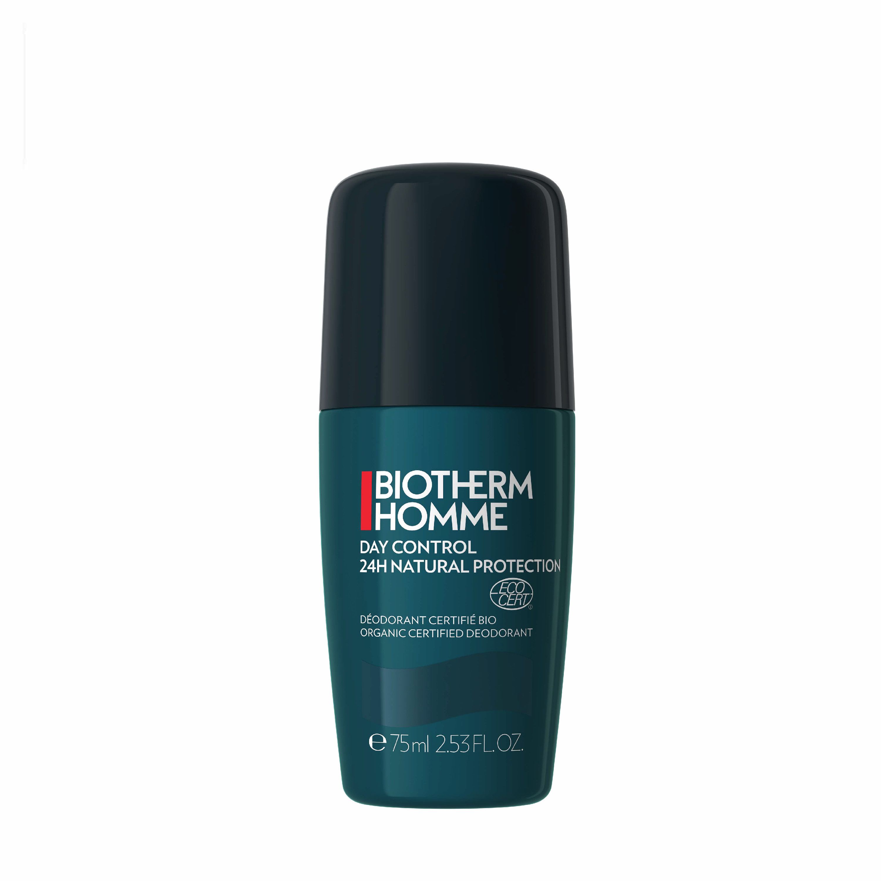 BIOTHERM Déodorant Bio Roll On Day Control 75ml Déodorant 24h homme sans sels d'aluminium Roll-on 75 ml