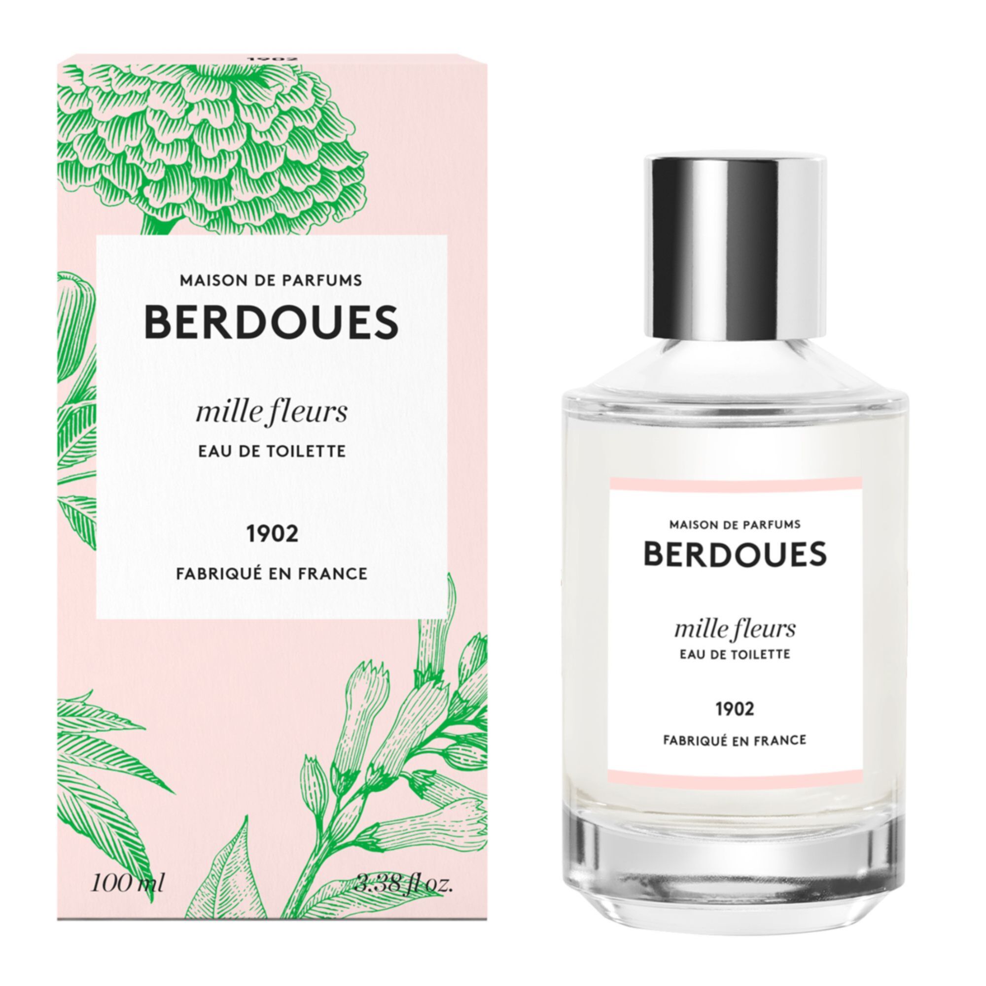 Berdoues Eau de toilette mille fleurs 100 ml - vue 2