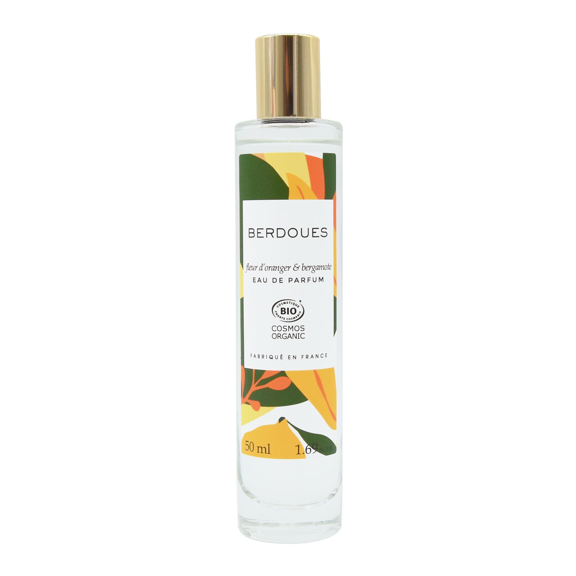 BERDOUES Eau de Parfum BIO Fleur d’Oranger&Bergamote Eau de Parfum BIO Vaporisateur 50ml