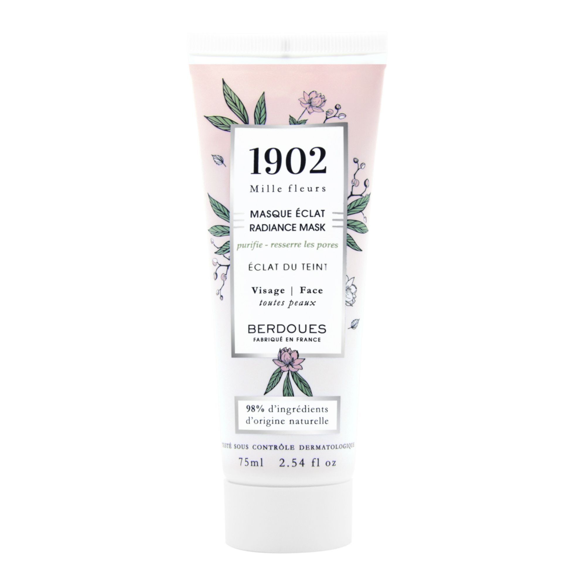 BERDOUES BERDOUES 1902 MILLE FLEURS Masque Visage Éclat Tube 75ml