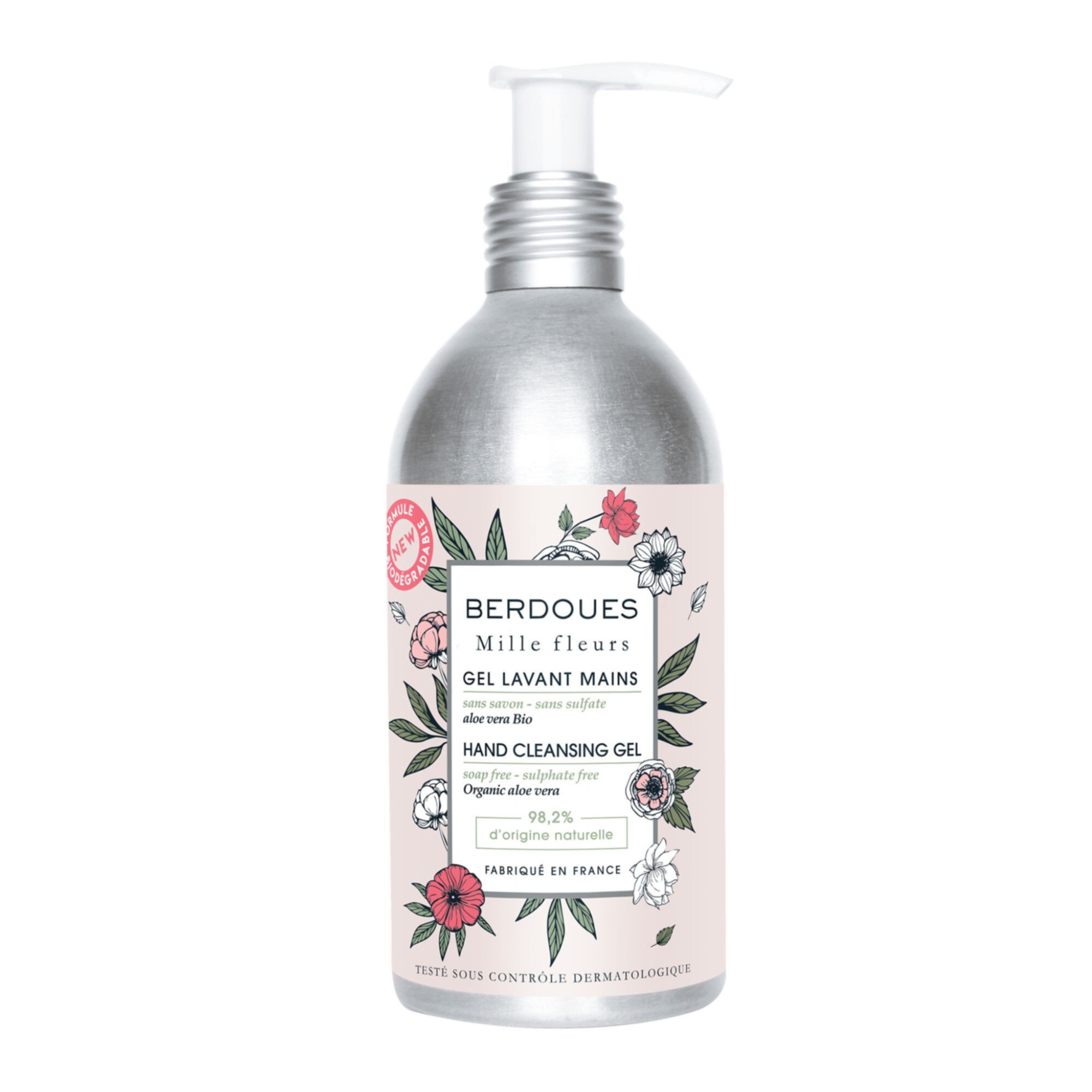 BERDOUES 1902 Mille Fleurs - Les Soins Lavants Gel Lavant Mains Flacon pompe 250ml