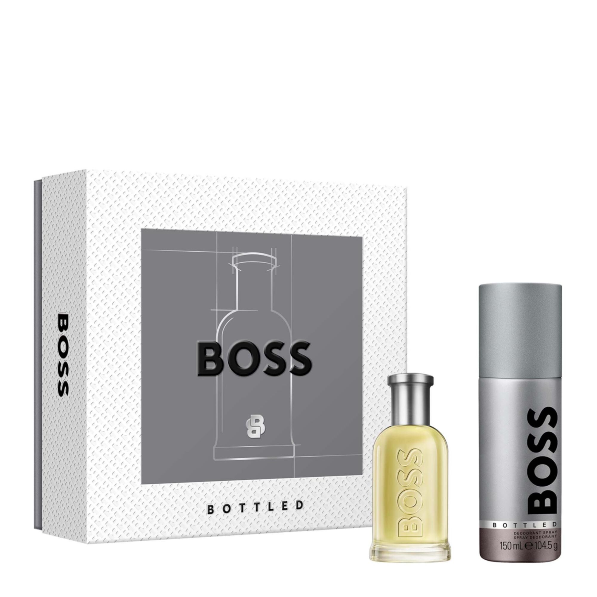 Boss - Coffret Boss Bottled Eau De Toilette 50ml & Déodorant Spray