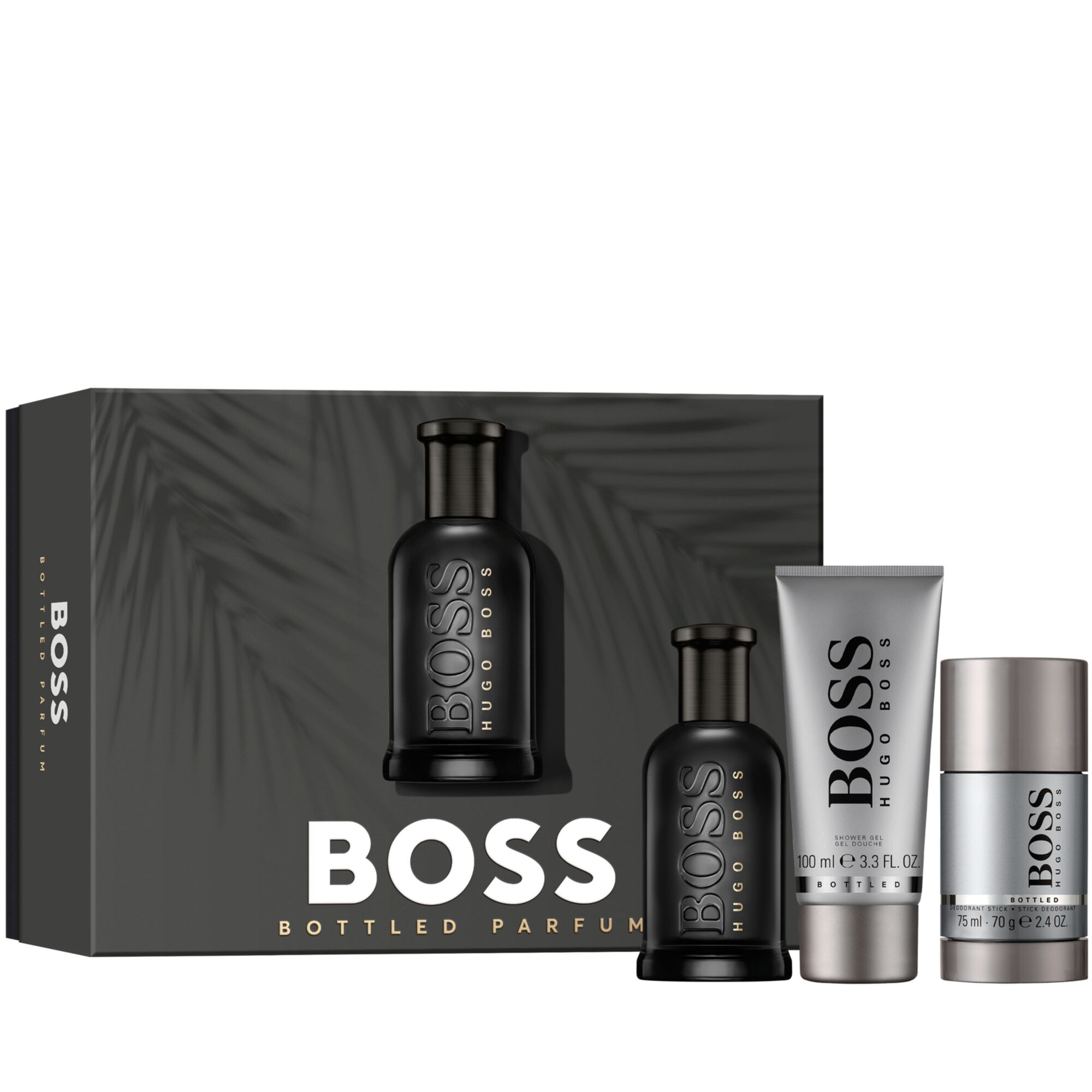 Boss Coffret Boss Bottled Parfum Eau de Toilette 100ml, Gel