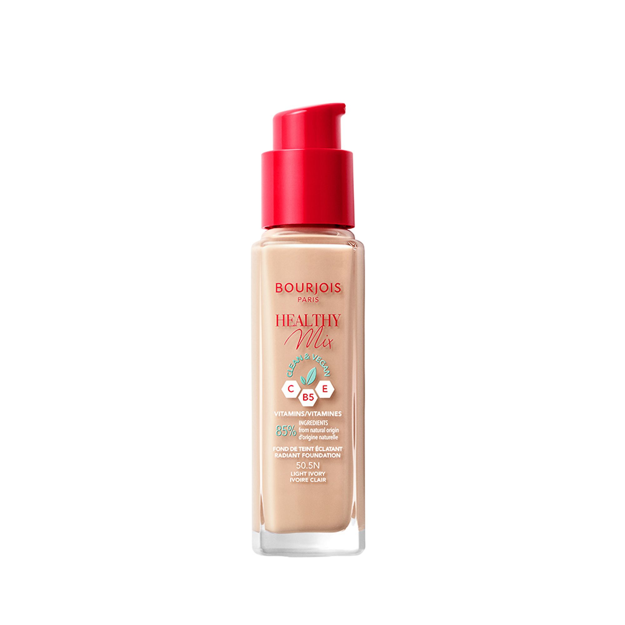 Bourjois - Healthy Mix Clean Fond De Teint 50,5 N Ivoire Clair