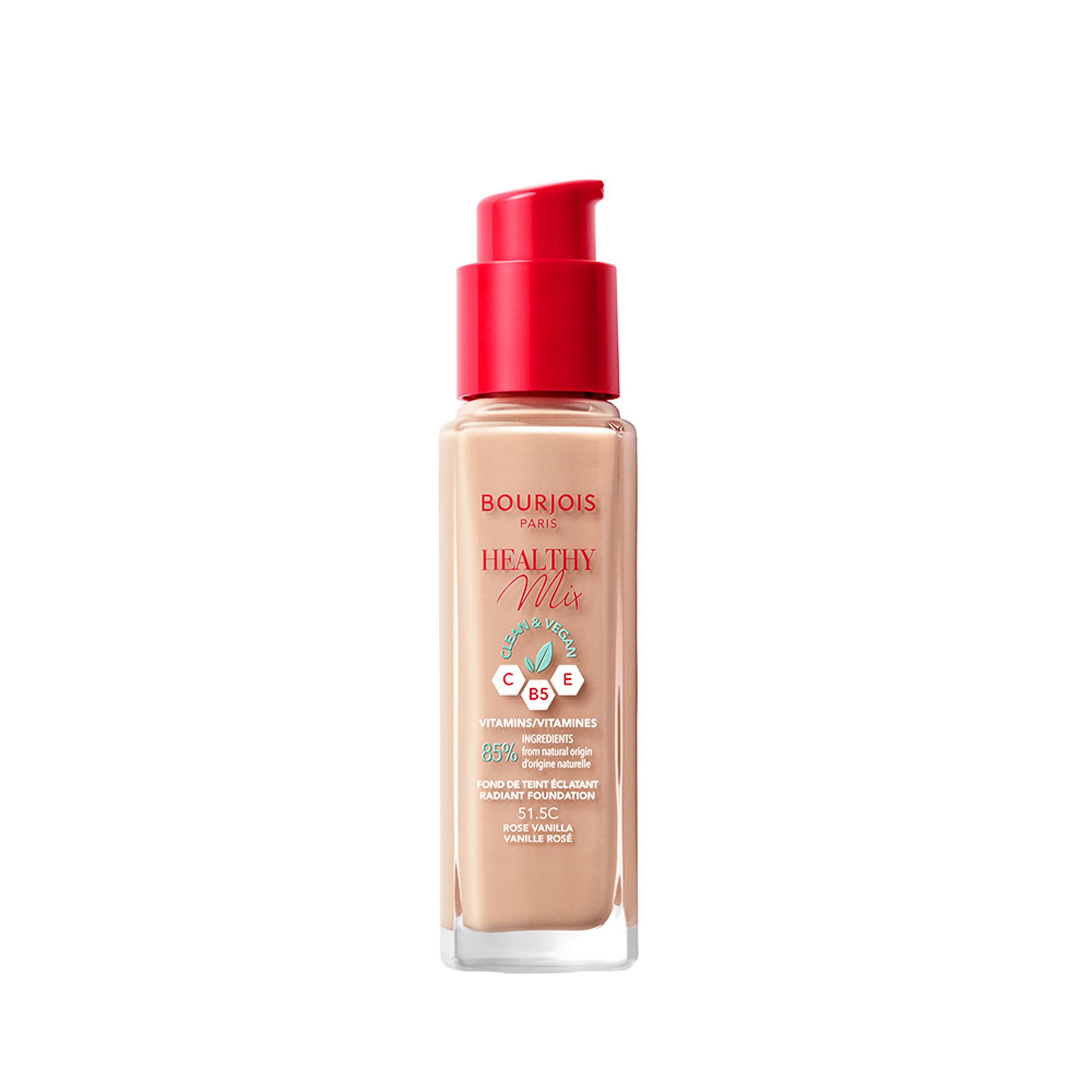 Bourjois - Healthy Mix Clean Fond De Teint 51,5 C Vanille Rose
