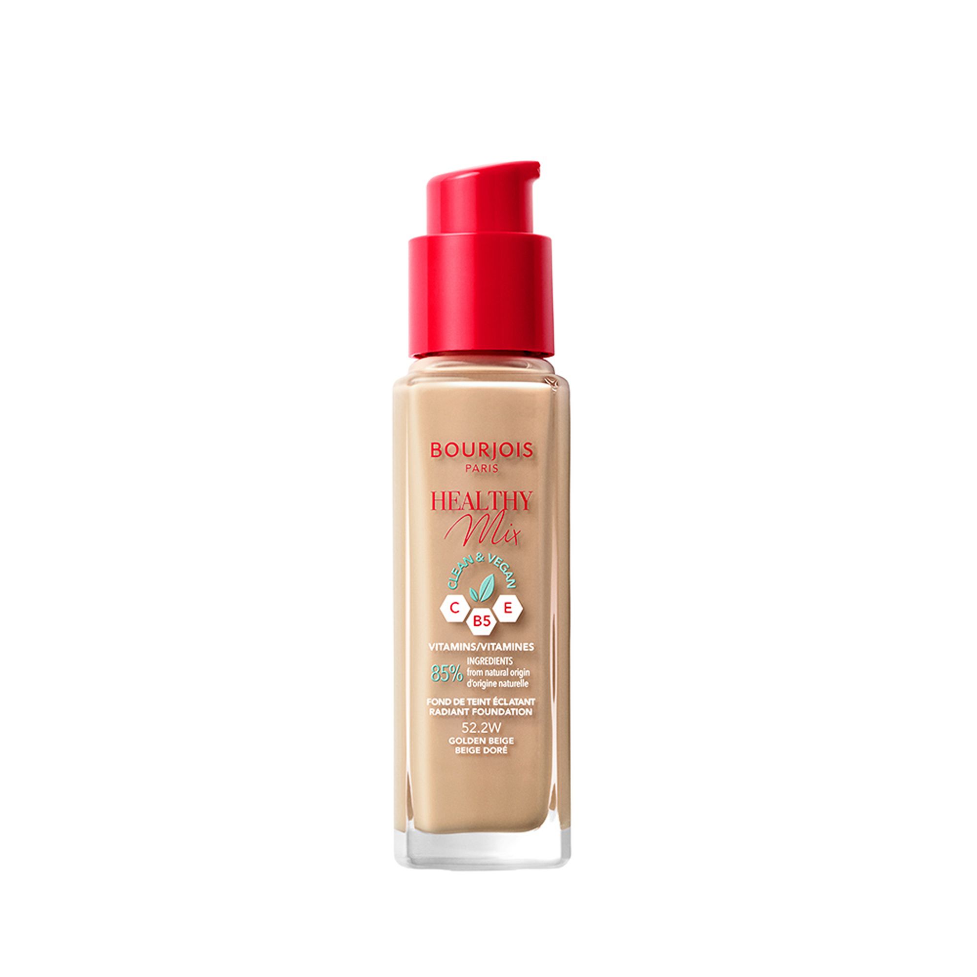 Bourjois - Healthy Mix Clean Fond De Teint 52,2 W Beige Doré