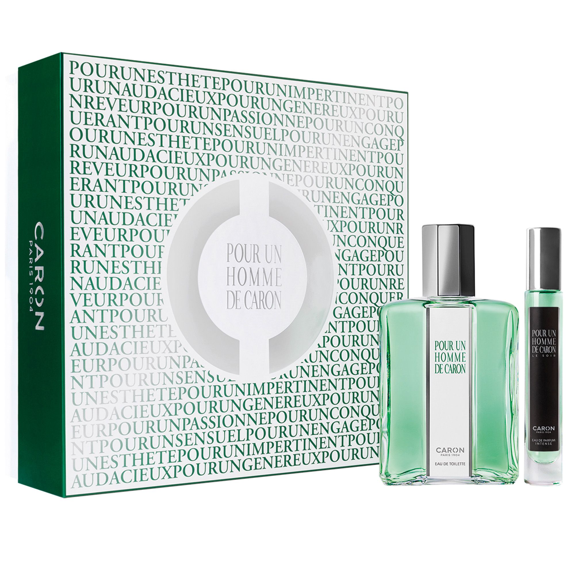 CARON Coffret Pour Un Homme Eau de toilette 125ml&Vaporisateur Le Soir 10ml