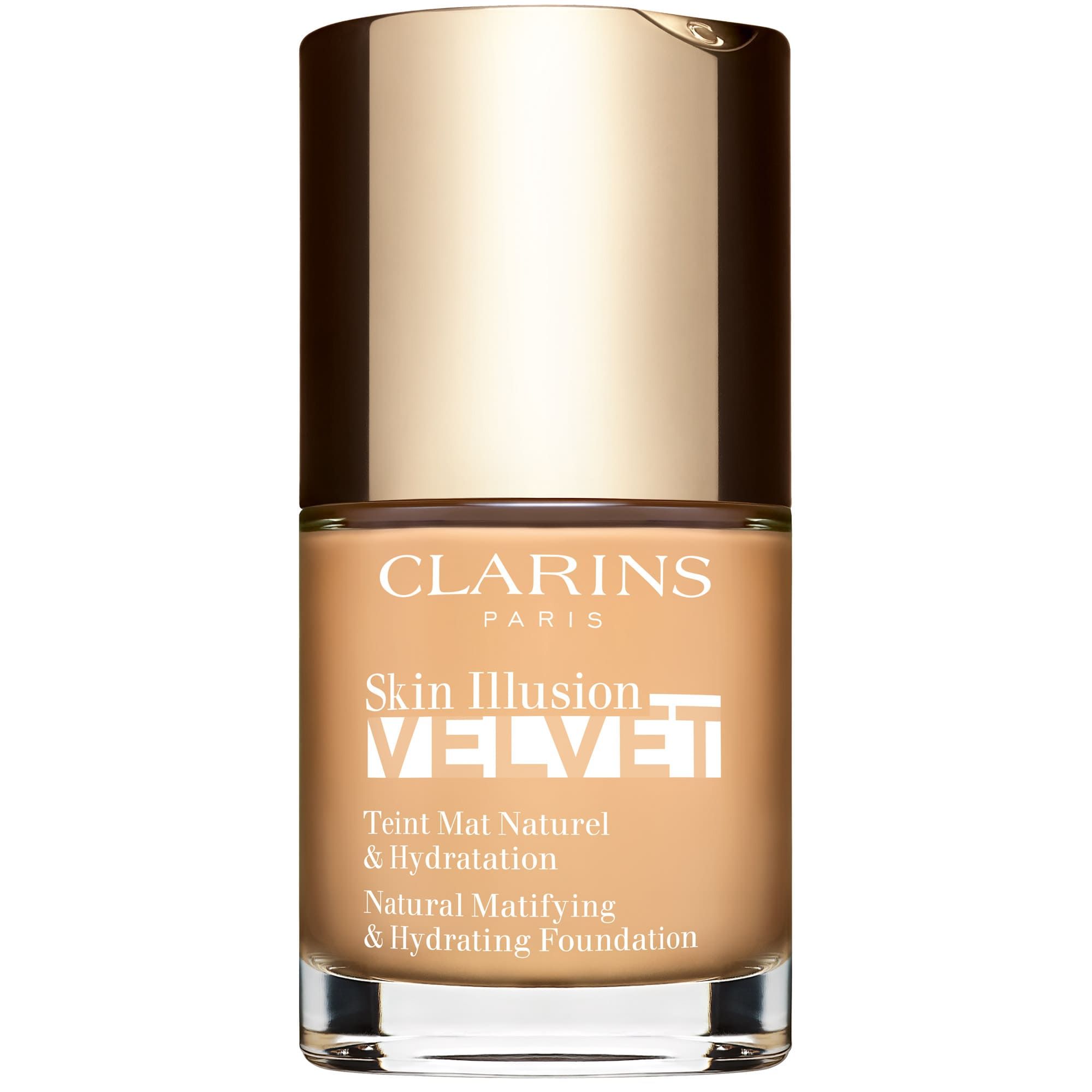 Clarins - Skin Illusion Velvet - Teint Mat Naturel & Hydratation Fond De Teint 105n - Nude